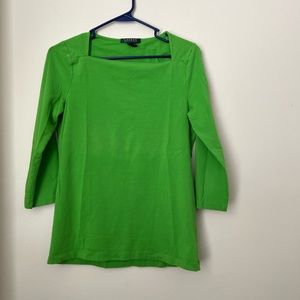 Ralph Lauren Tee Neon Green Gently Used